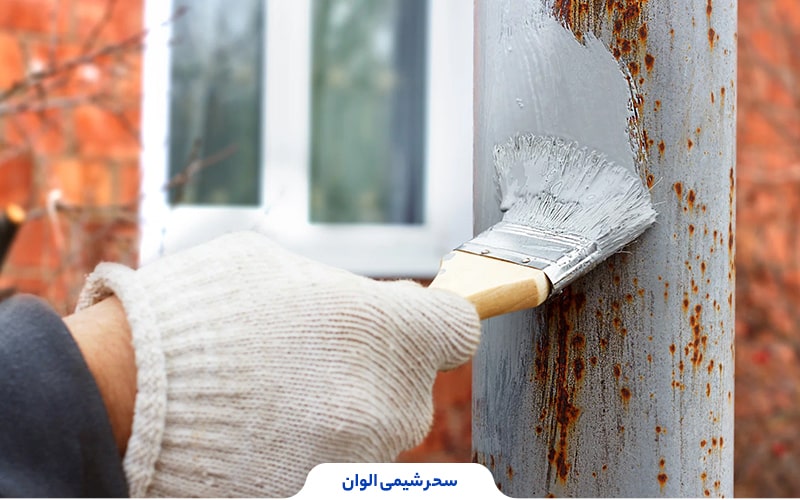 ضد زنگ باکیفیت با قلمو